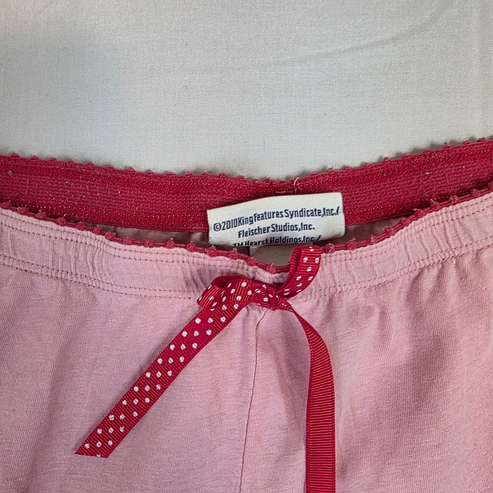 pink Betty Boop lounge pants from King size large - Picture 3 of 5